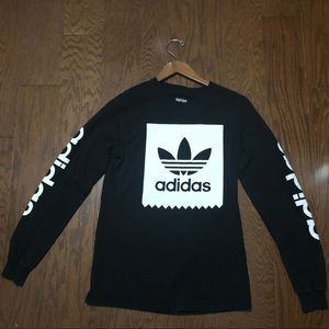 Adidas Blackbird Black Long Sleeve T-Shirt Men’s S